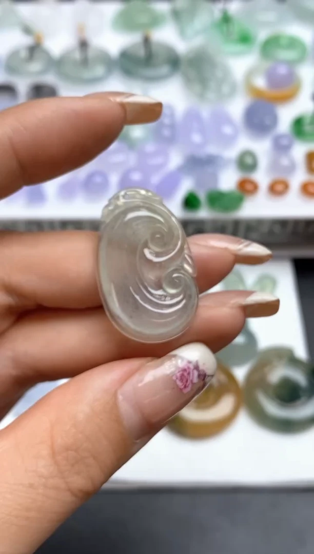 定制翡翠未镶嵌翡翠毛货~