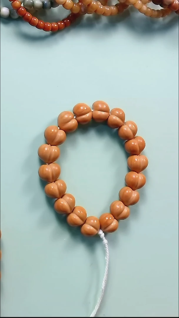 手串猴头核桃放漏-纯手工柯基屁桃17.1微瑕（放漏款不退）