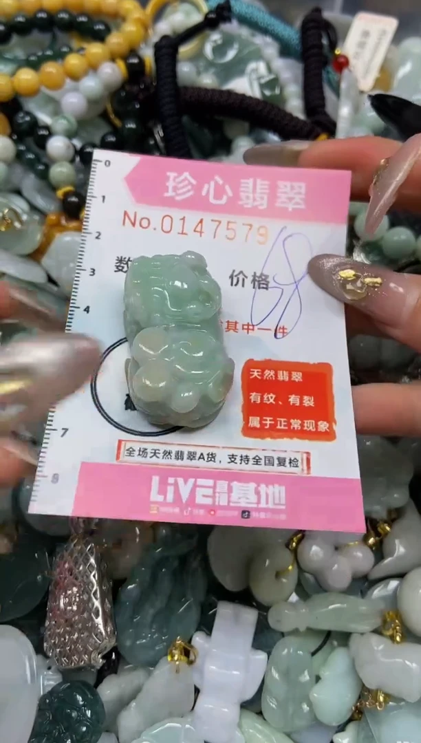 【闪购商品】翡翠颈饰未镶嵌闪购0147579