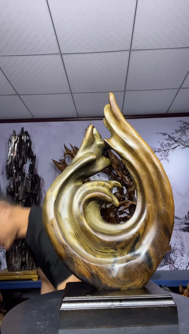 金丝楠木雕款宜****业金丝楠木工艺品摆件