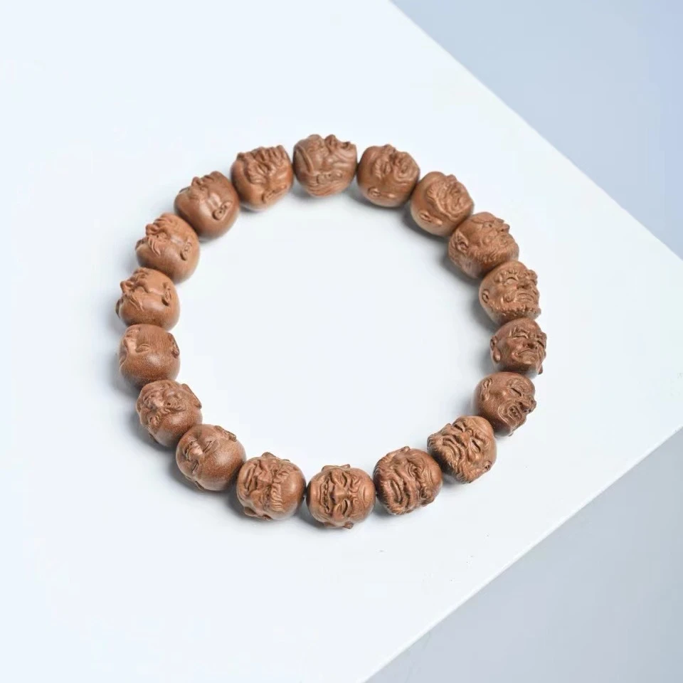 老山檀 十八罗汉1.2 手串