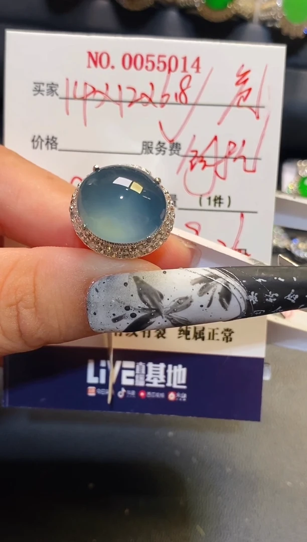 未镶嵌翡翠耳饰铜托