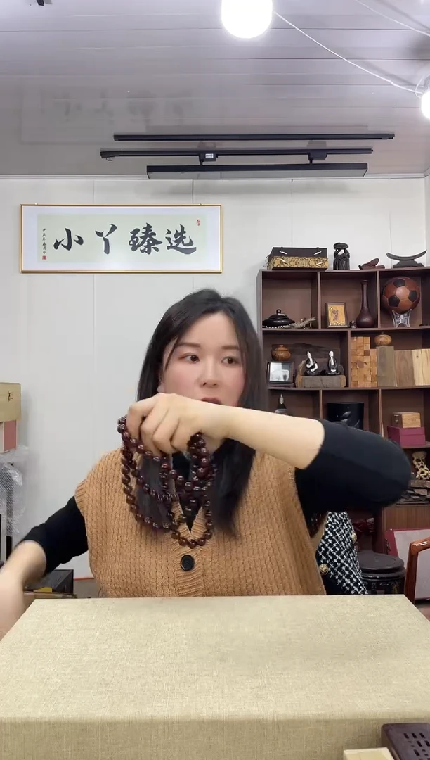 乌木类014小叶紫檀1.2*108串木木木