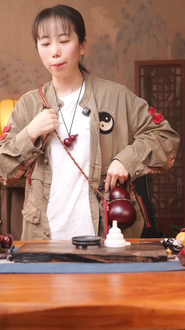 633号链接精品大漆葫芦现货现发[一物一拍]
