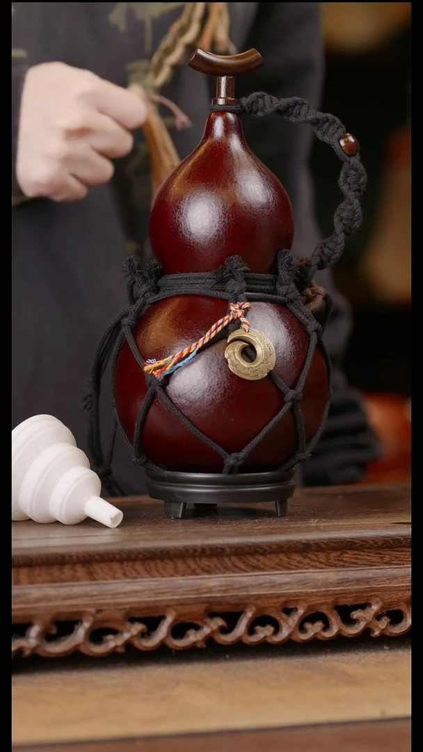 38号精品天然大漆酒葫芦一物一拍~