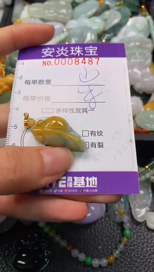 颈饰未镶嵌翡翠闪购0008487