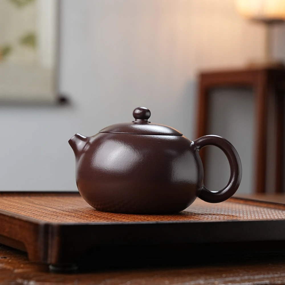 蒋静明一厂老紫泥光素西施220CC