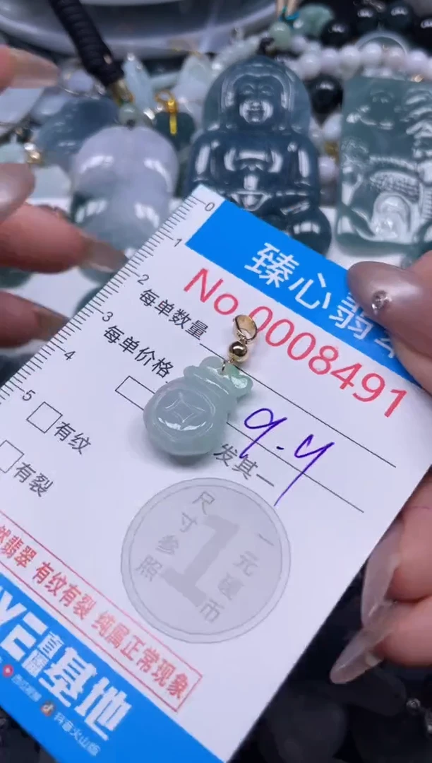 颈饰未镶嵌翡翠8491