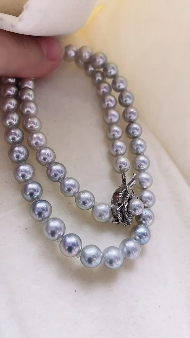 【闪购商品】海水珍珠项链未镶嵌海水真多麻珍珠项链