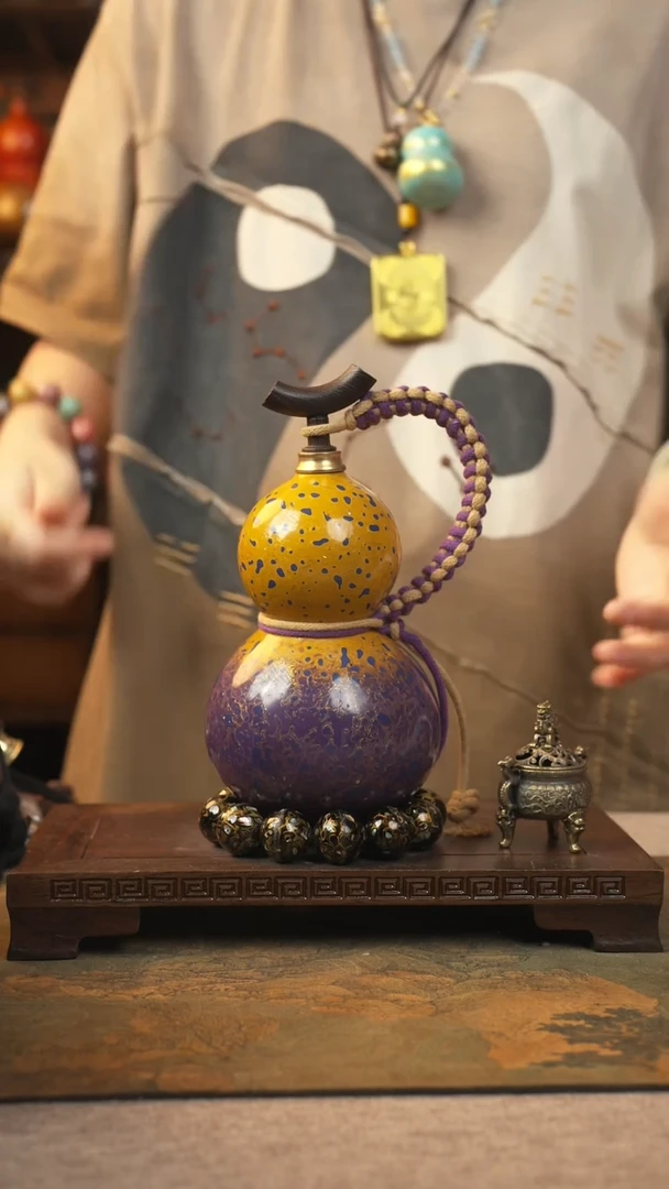 111大漆葫芦一物一拍记葫堂出450ml