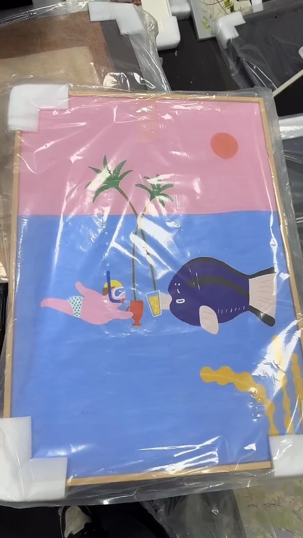 仓库清仓画       默认瑕疵