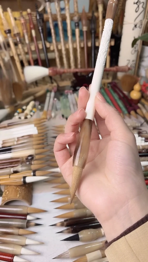 【清水试笔，拒绝蘸墨】墨琳笔庄毛笔1支