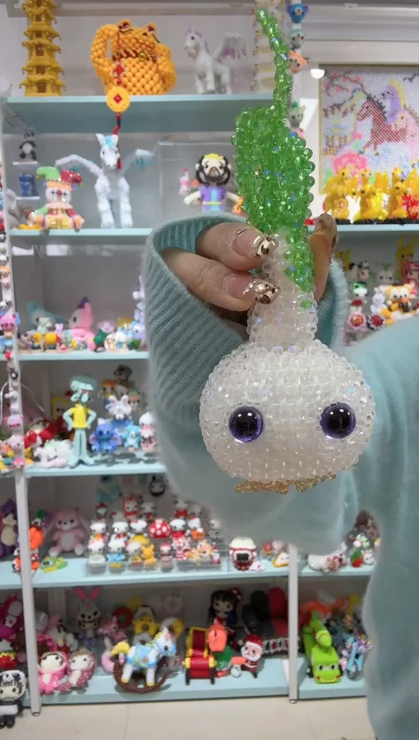 玻璃04036卡4水晶蒜你很材料包1套