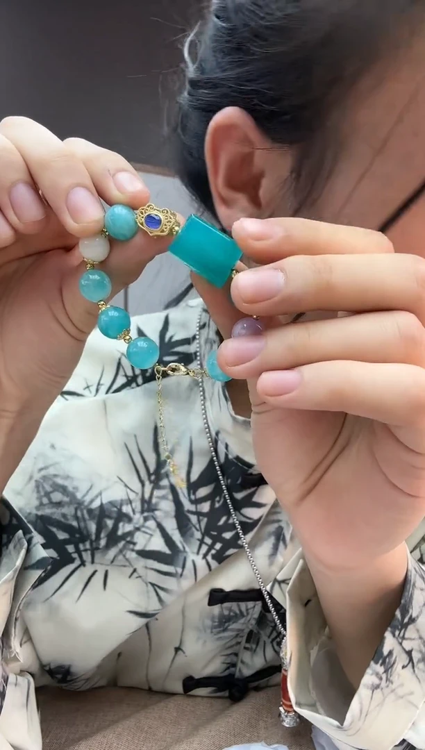 石英质玉手串未镶嵌莹莹专属天河手串