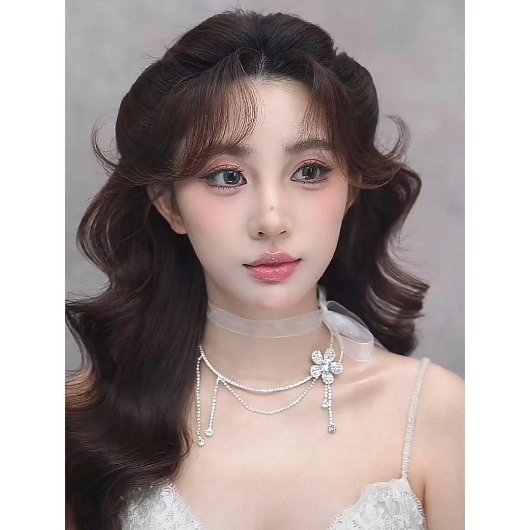 合金婚庆饰品 精美项圈（送丝带）L033