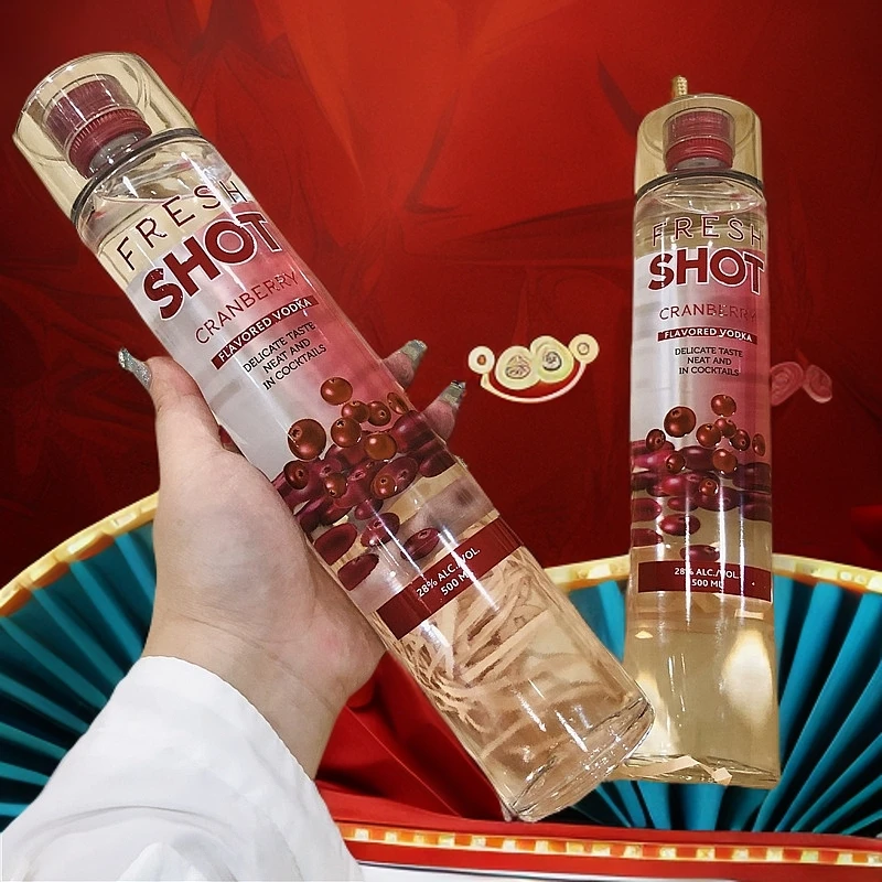 加鲁茨加鲁茨潮流子弹伏特加原瓶原装