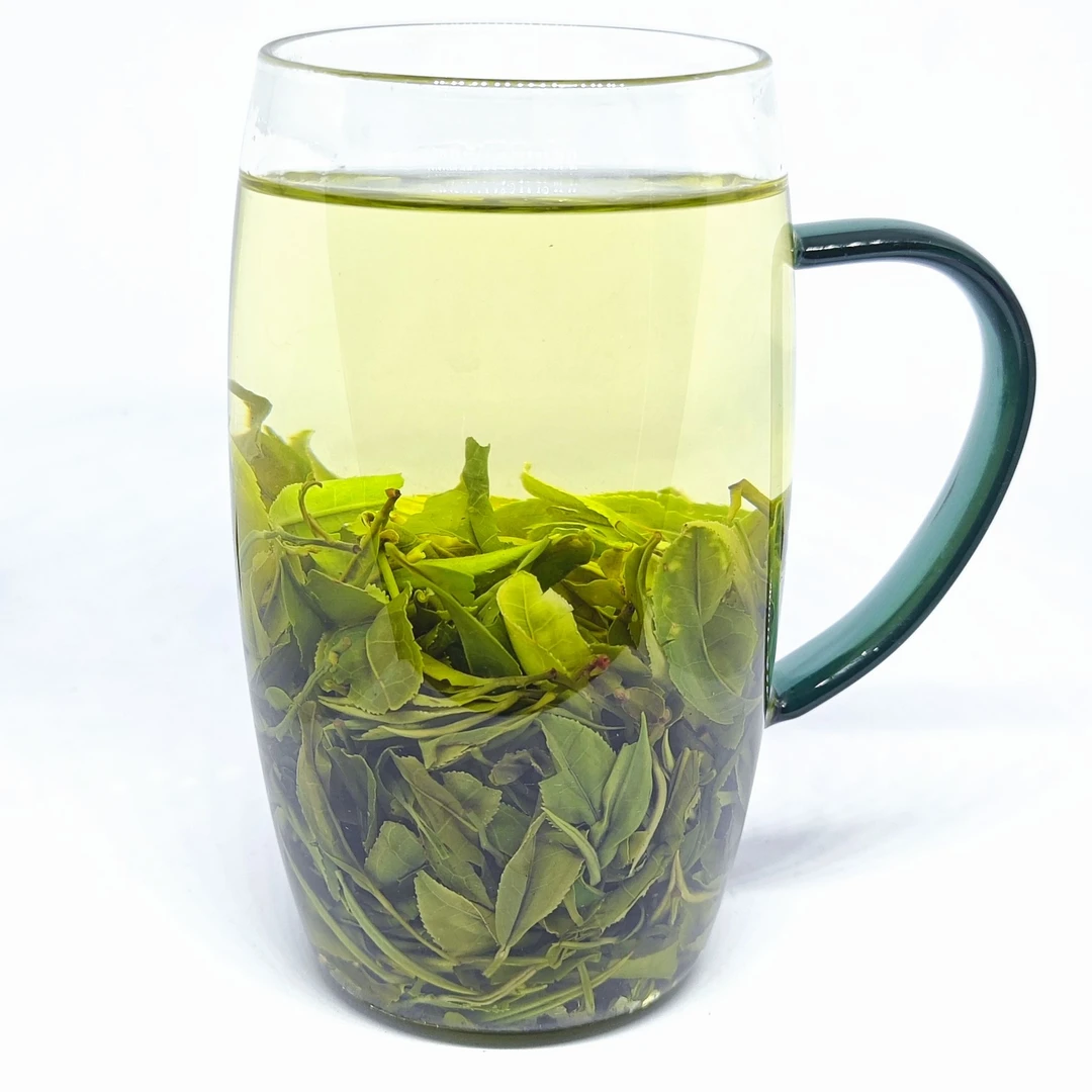 2025新茶茶痴高山瓜片绿茶大叶片片茶醇厚回甘耐泡春茶顺丰快递