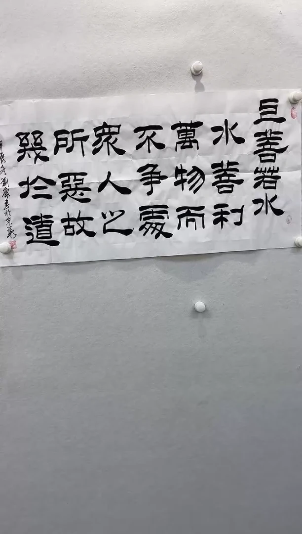 【闪购商品】国画刘康纯手绘书法2