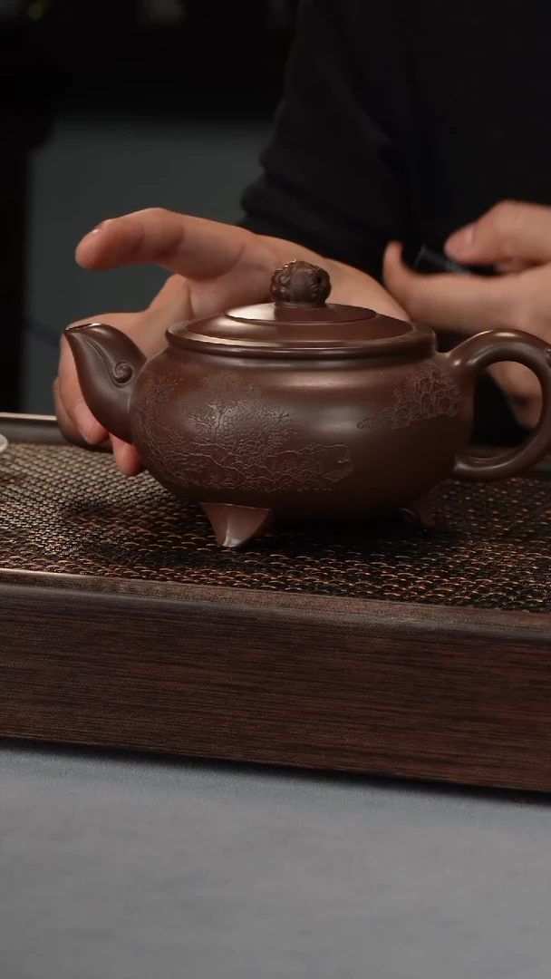 【闪购商品】紫砂壶 老紫泥（613号）