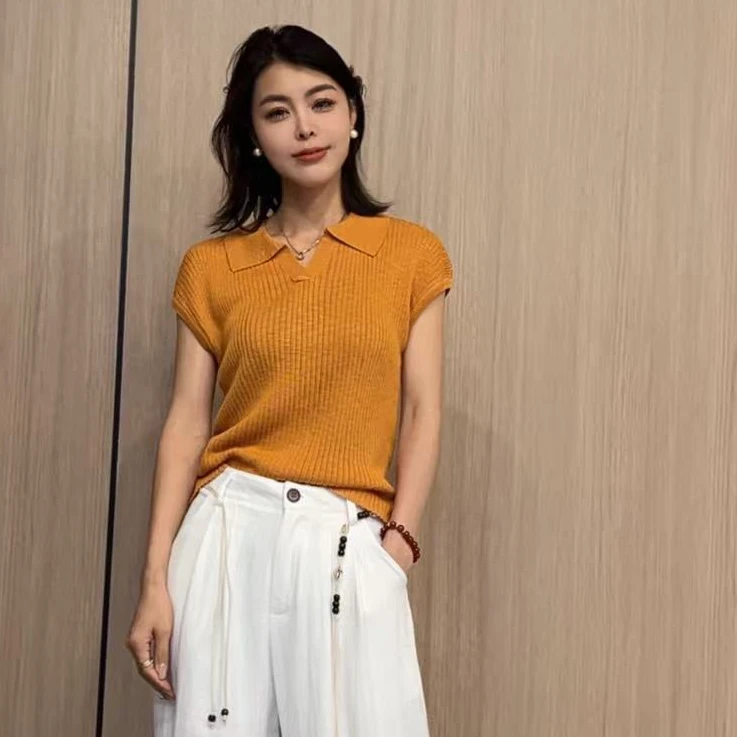 李园家2号店-夏季新款显瘦时尚针织T恤