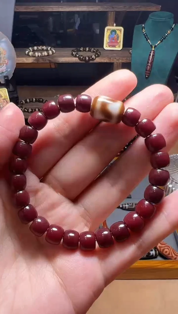 【闪购商品】玛瑙/玉髓手串未镶嵌牙牙手串-多样性发一