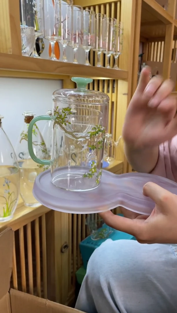 梨花白燕青瑶办公杯啊