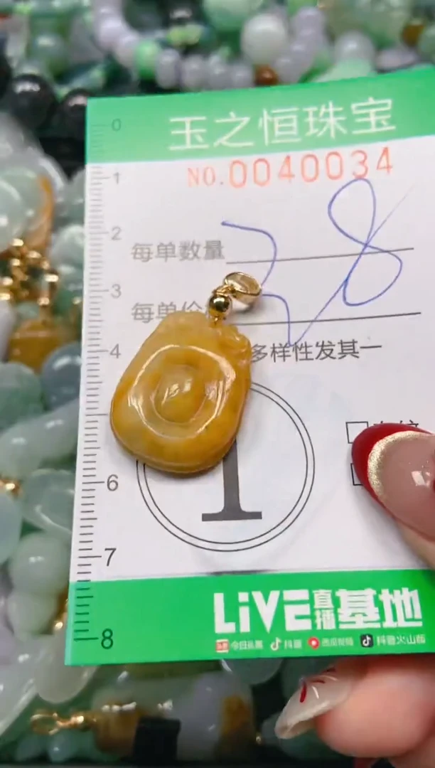 【闪购商品】翡翠颈饰未镶嵌闪购0040034