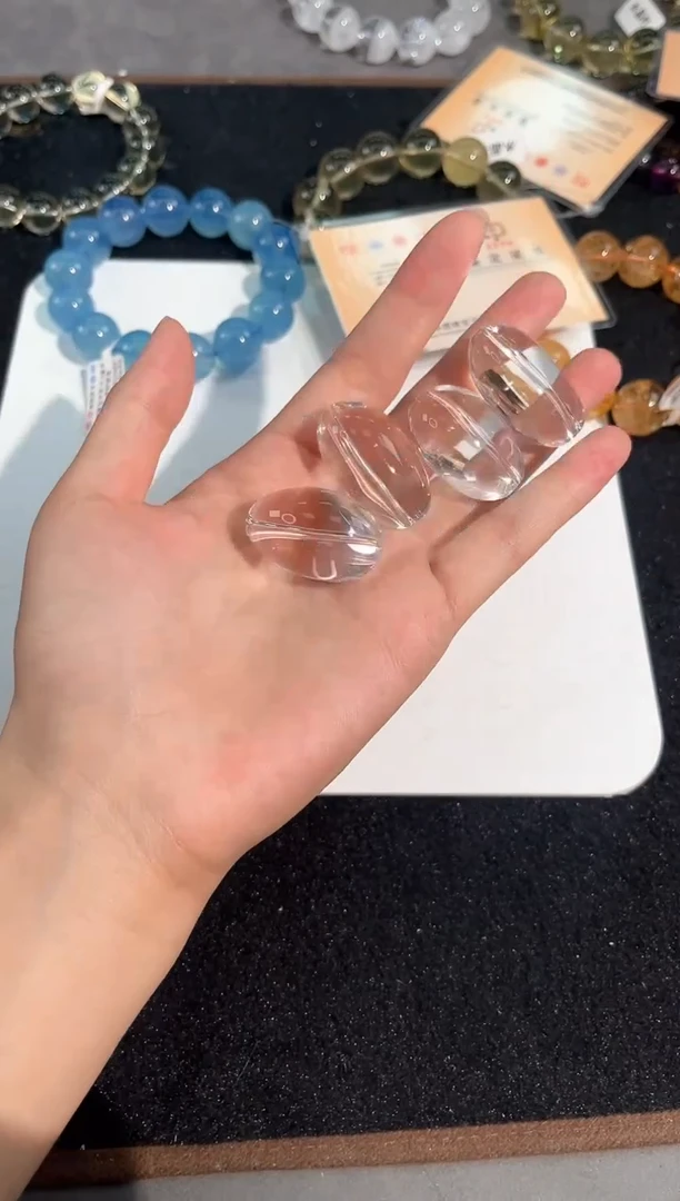 水晶手链未镶嵌13号鸽子蛋糖豆单颗配件