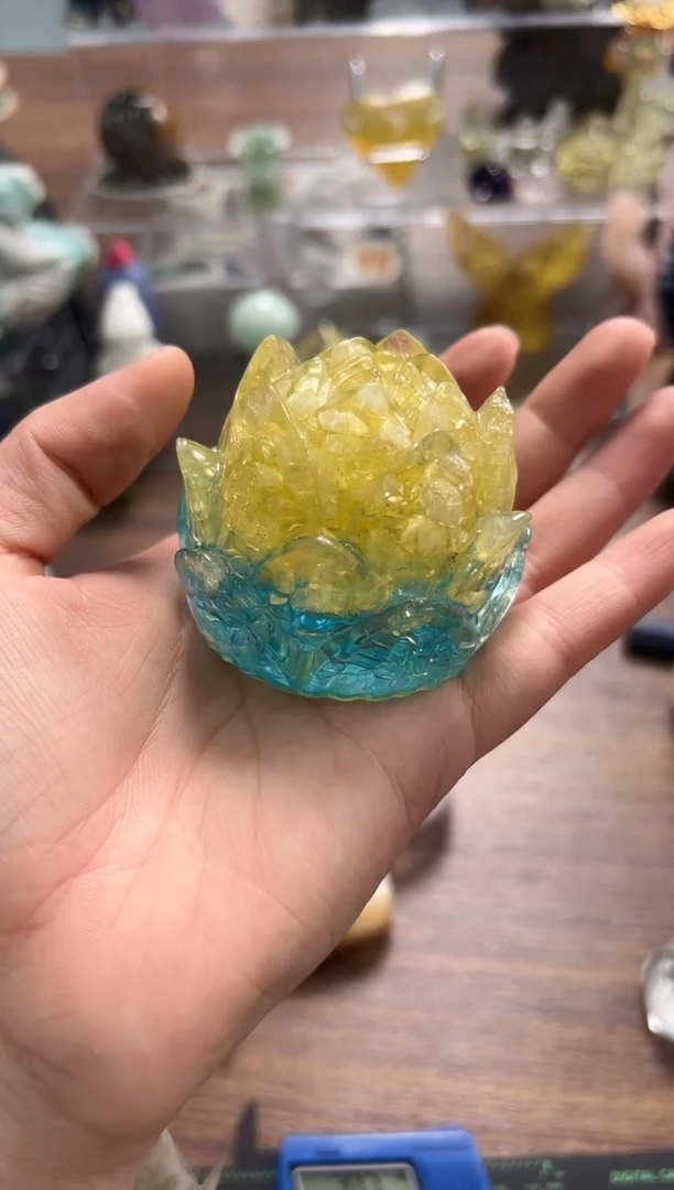 水晶摆件未镶嵌M864 约4.5cm