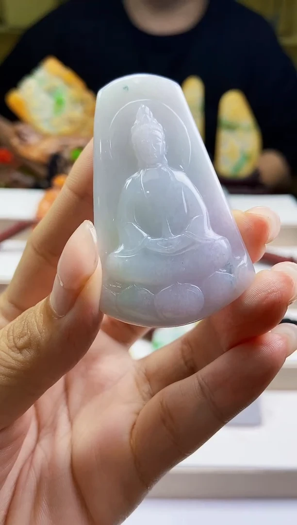 颈饰未镶嵌翡翠翡翠A货