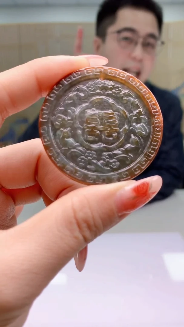 【闪购商品】翡翠颈饰未镶嵌5153ty-jj挂件4