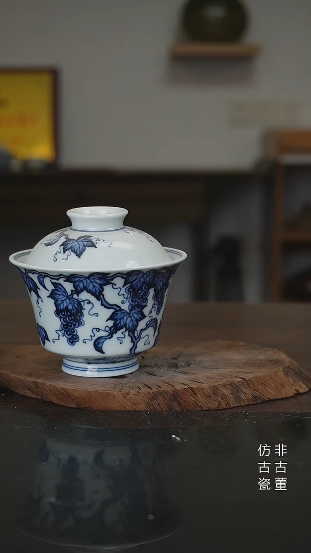 景德镇手工手绘陶瓷默认微瑕