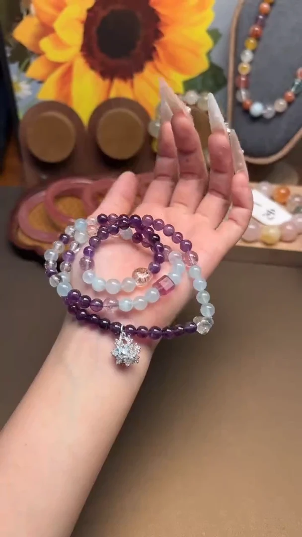 未镶嵌手链水晶1