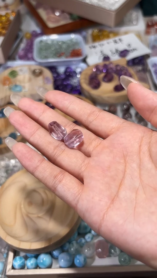 水晶手串未镶嵌K13紫水随行一个