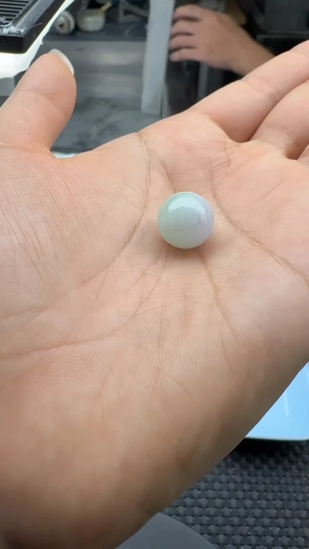散珠翡翠翡翠珠子卡12mm
