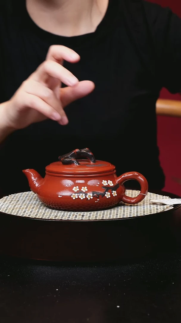 茶杯紫砂大红袍梅花树桩