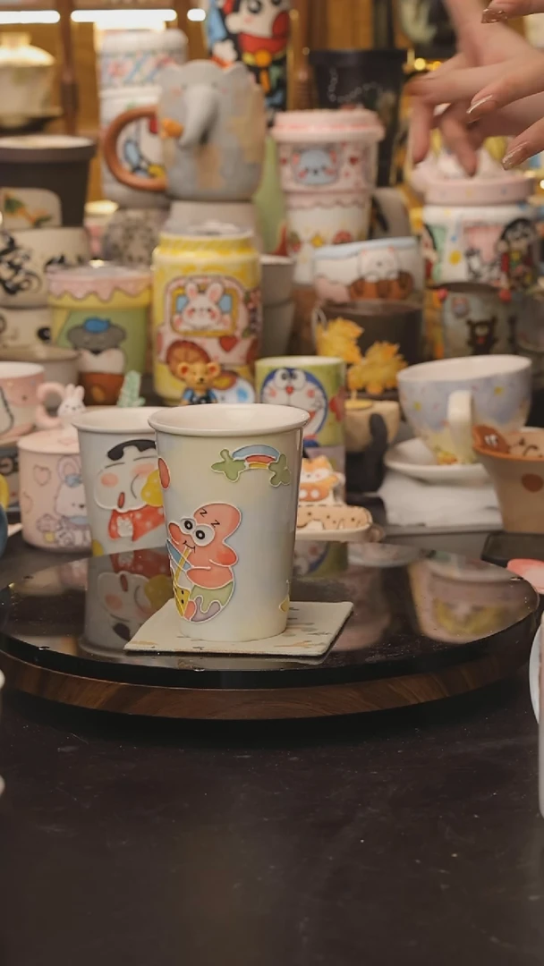 景德镇釉下彩绘设计师款式陶瓷