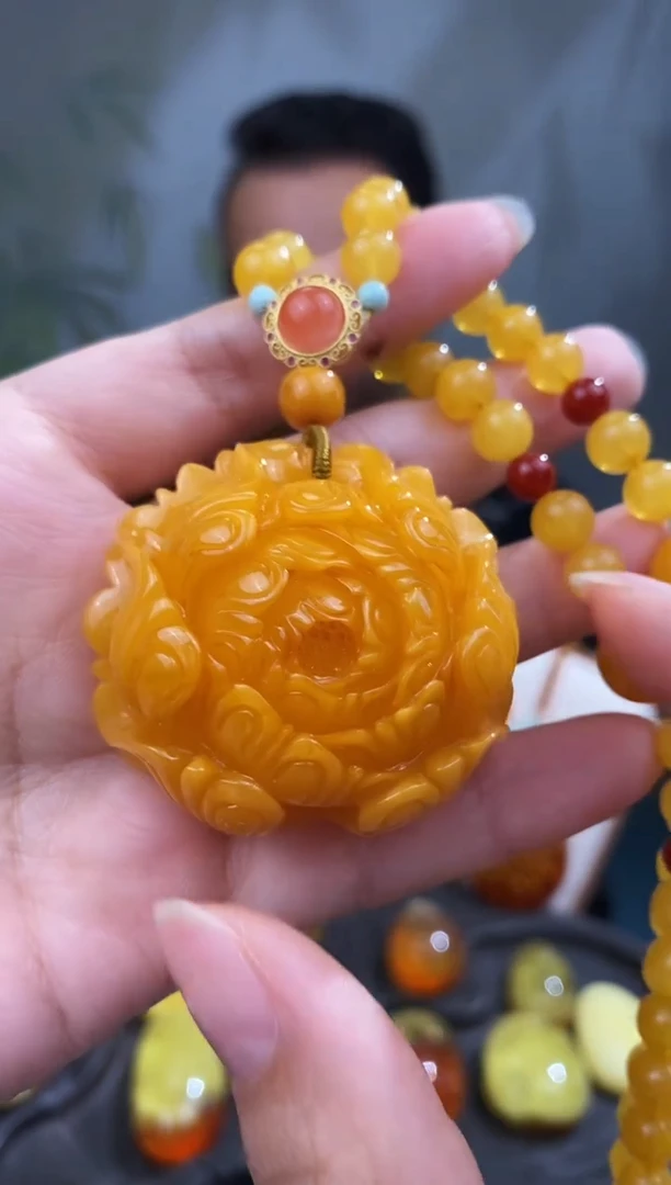 裸石琥珀未镶嵌 基地发货 一物一证 顺丰包邮