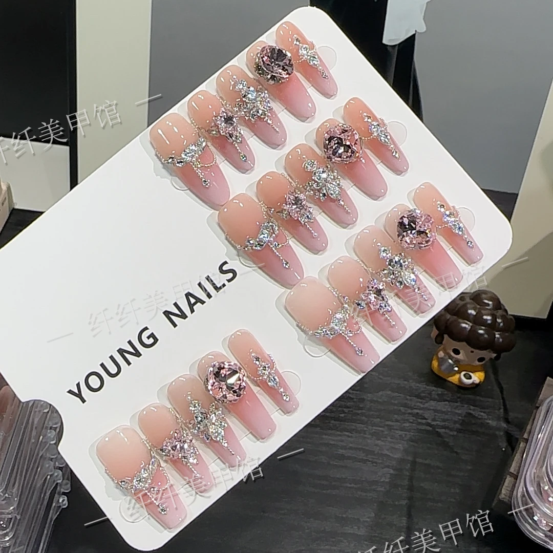 【玉露烟霞】纯手工高定穿戴甲