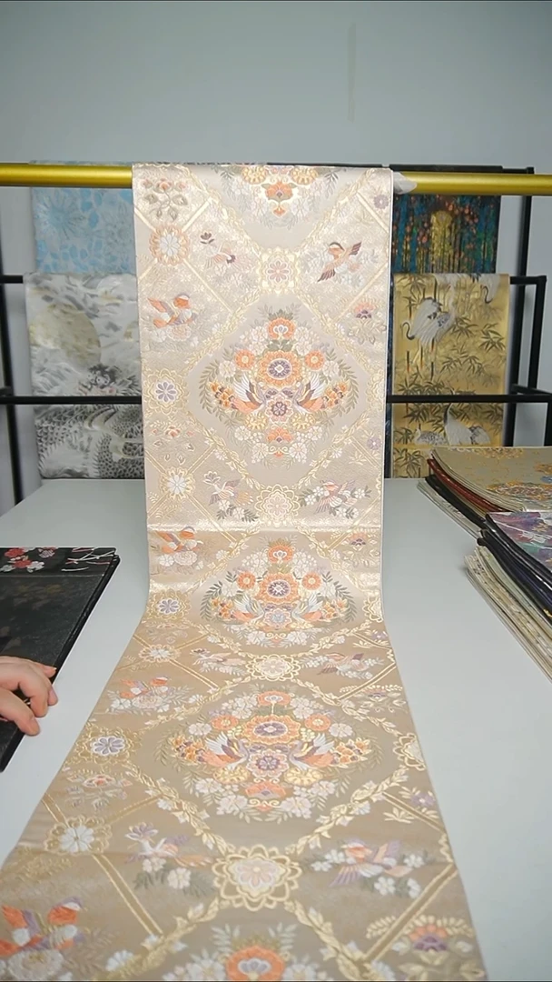 织绣织锦22花树双鸟