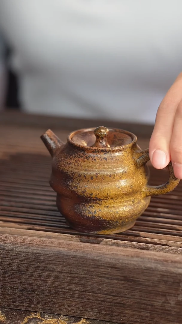 茶壶紫砂原矿手工制作160cc