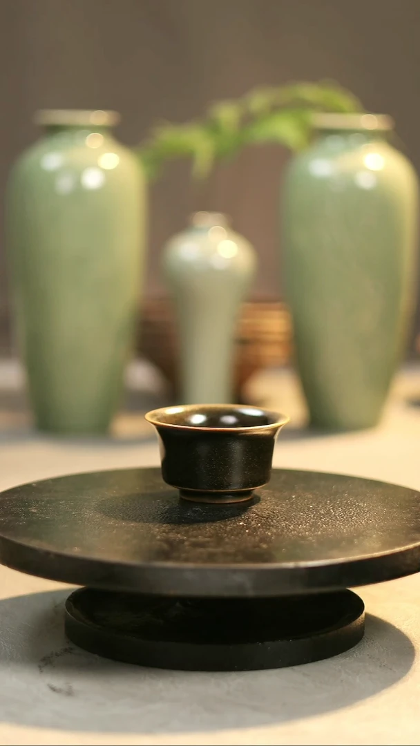 杯子瓷原产地原矿釉马蹄杯