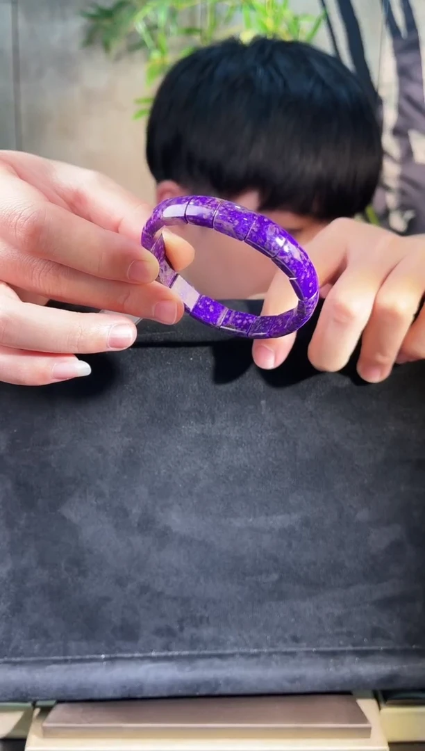 苏纪石（舒俱来）未镶嵌手排南非舒俱来老矿