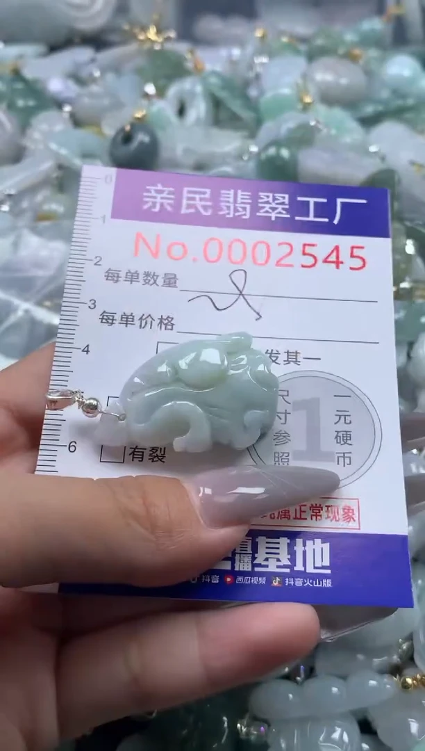 颈饰未镶嵌翡翠2545