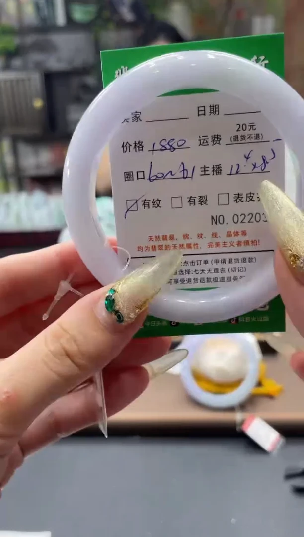 未镶嵌手镯翡翠02203****