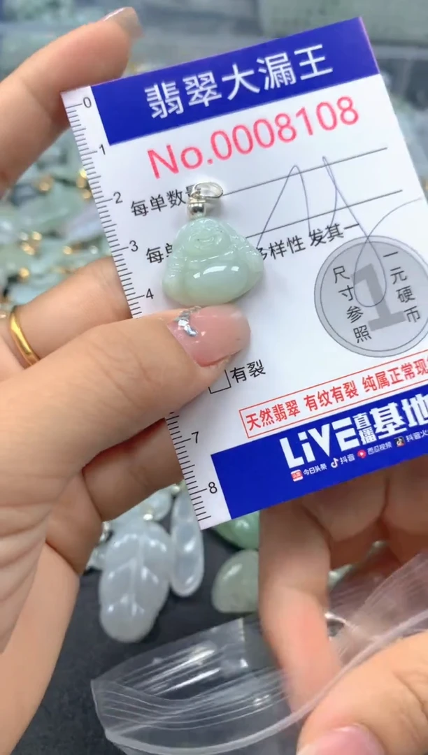 颈饰未镶嵌翡翠8108