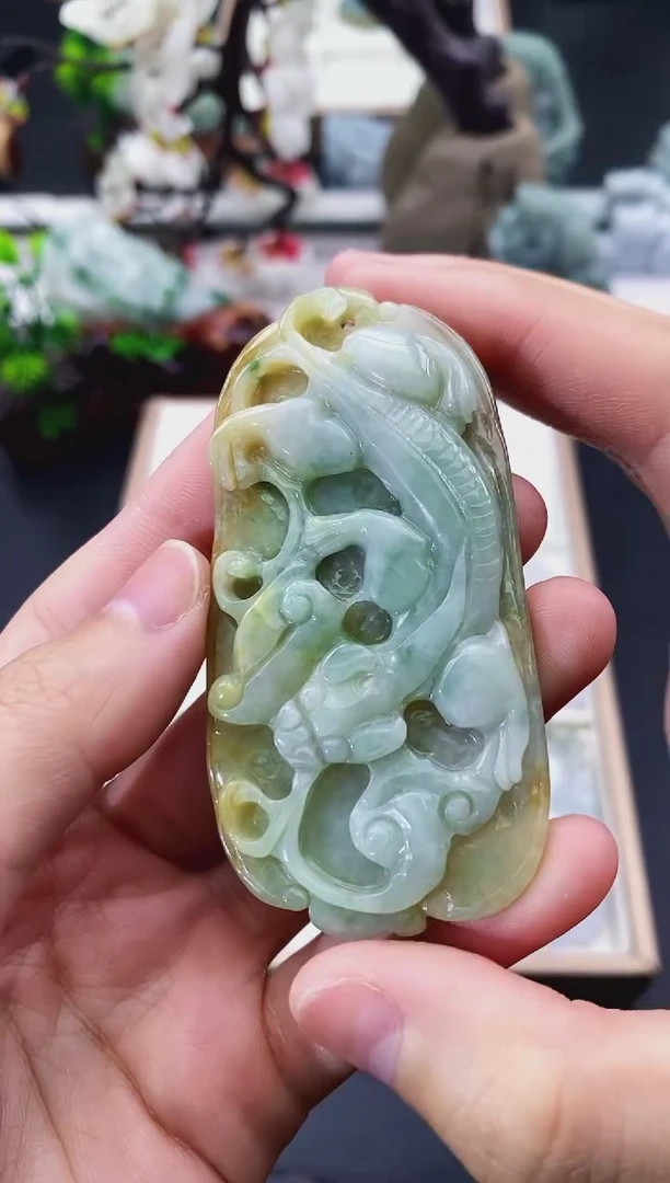 颈饰未镶嵌翡翠天然缅甸A货翡翠