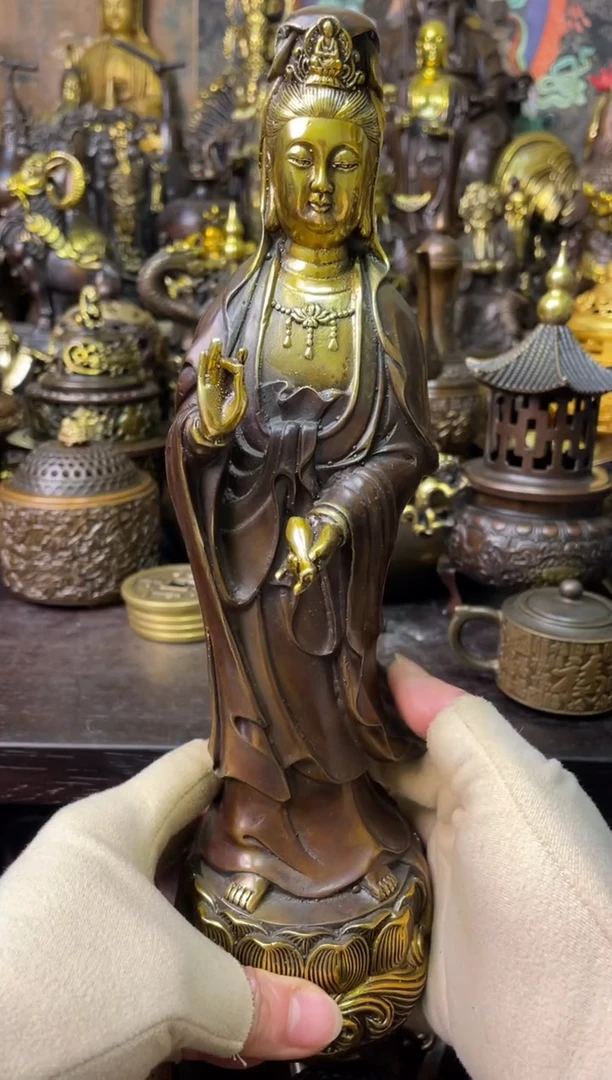 铜家居铜器摆件6666