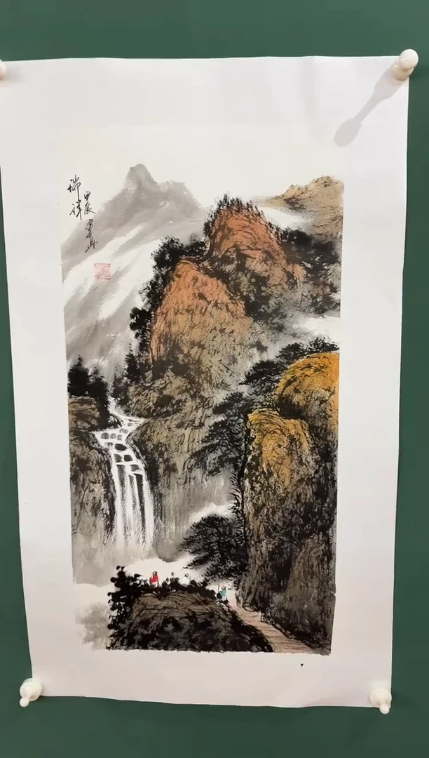国画周建真老师绘画作品16-3