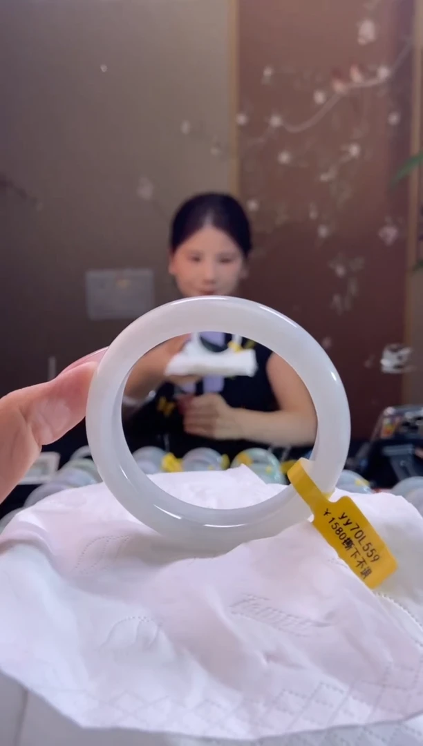 未镶嵌手镯翡翠圈口x56.3